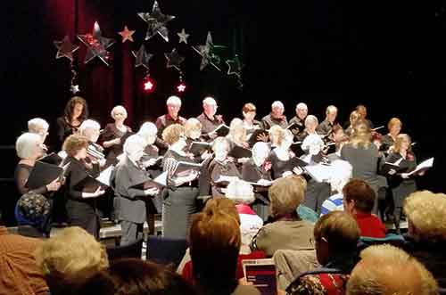 Gananoque Choral Society delivers a command performance at the Firehall Theatre