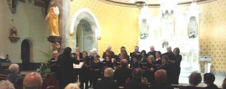 Gananoque Choral Society at St Johns Evang
